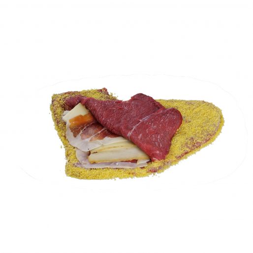 Cachopo XXL de jamón y queso manchego ahumado